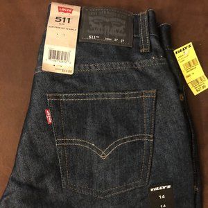 511 Size 14 Boys Levi's - NWT